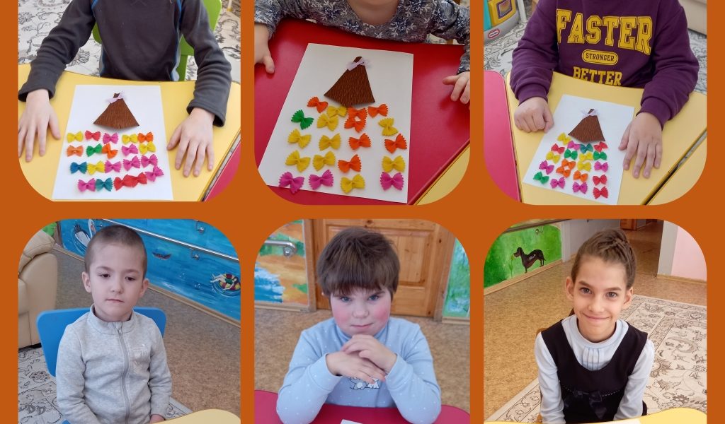 Детское творчество «Букет цветов» с использованием нетрадиционных материалов.